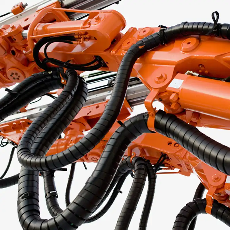 hydrualic hose protection