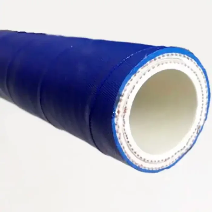 blue chemical hose