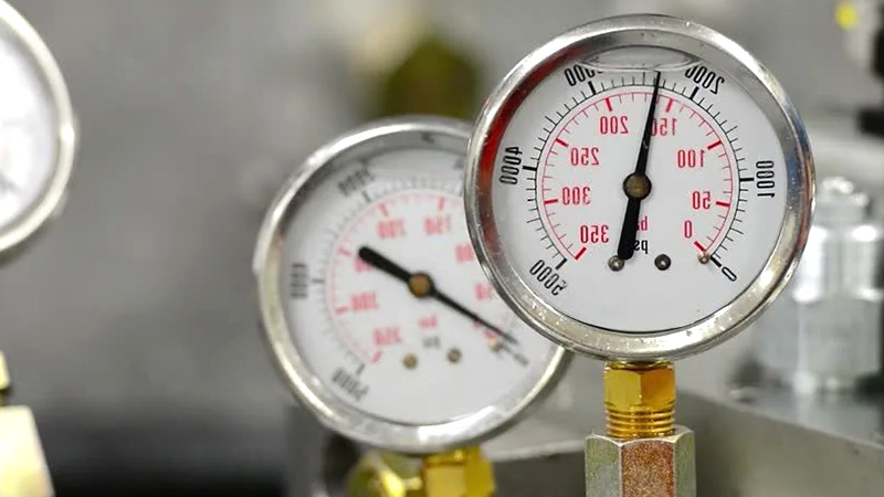 test hydraulic pressure