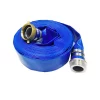 blue pvc discharge layflat hose