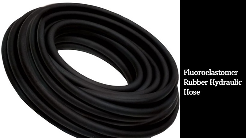 Fluoroelastomer rubber hose