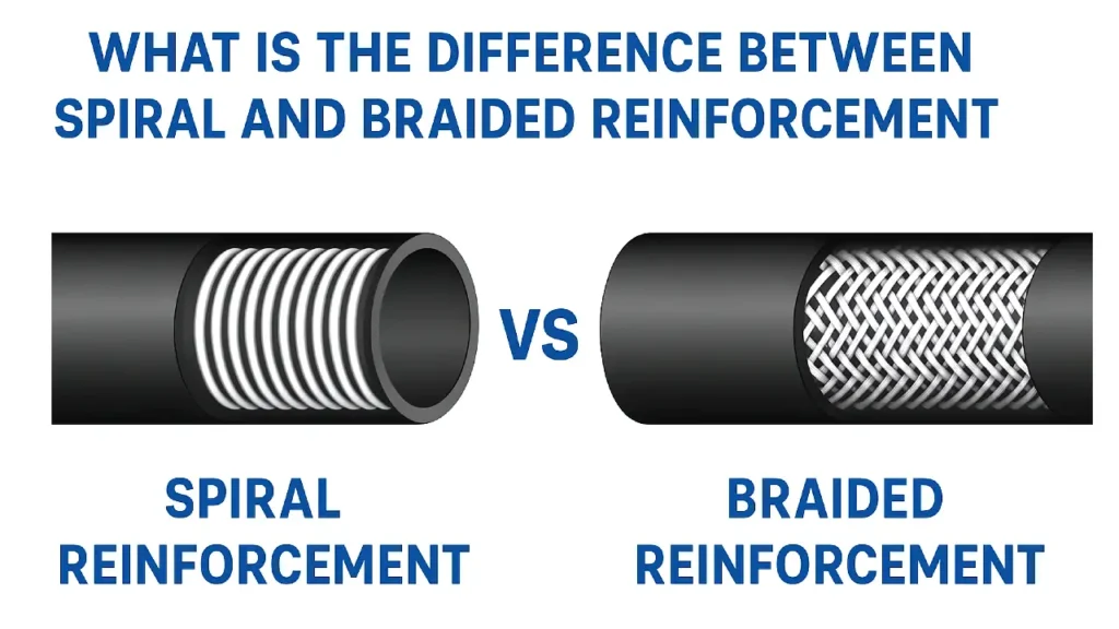 Spiral vs Braided Hydraulic Hose: What Are Differences Between Them 7 difference between spiral and braided reinforcement