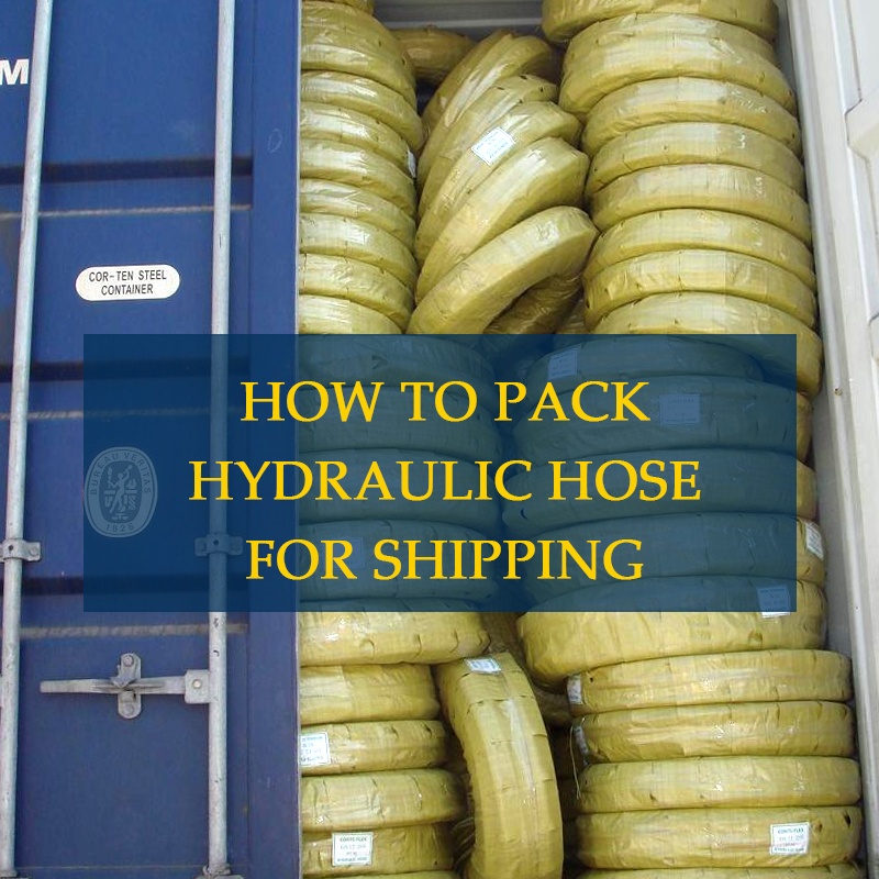 how to pack hydraulic hose for shipping