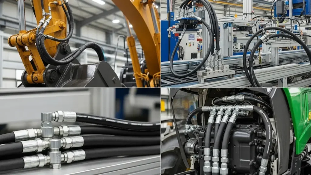 hydraulic hose application situations
