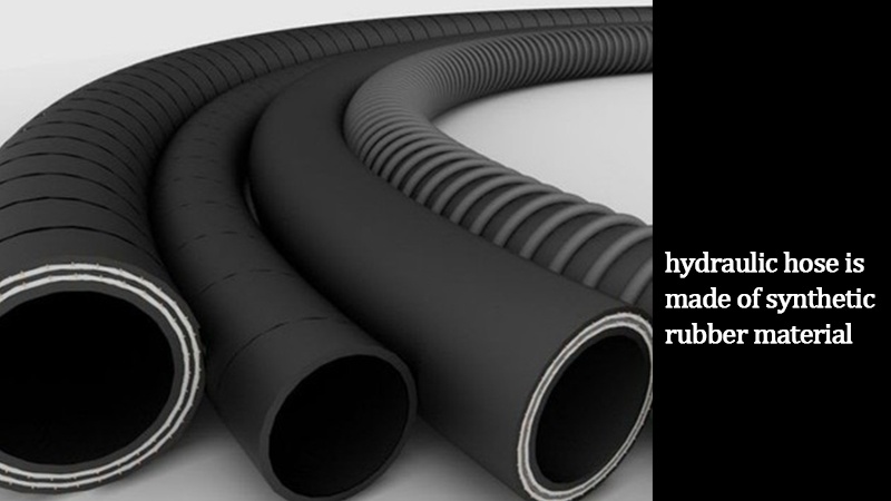 hydraulic hose is made of synthetic rubber