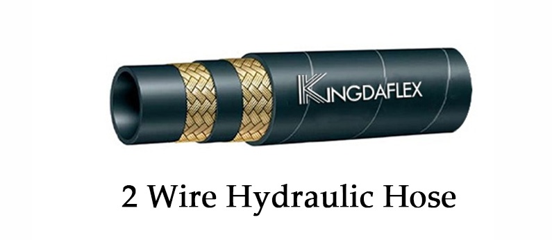 2 wire hydraulic hose