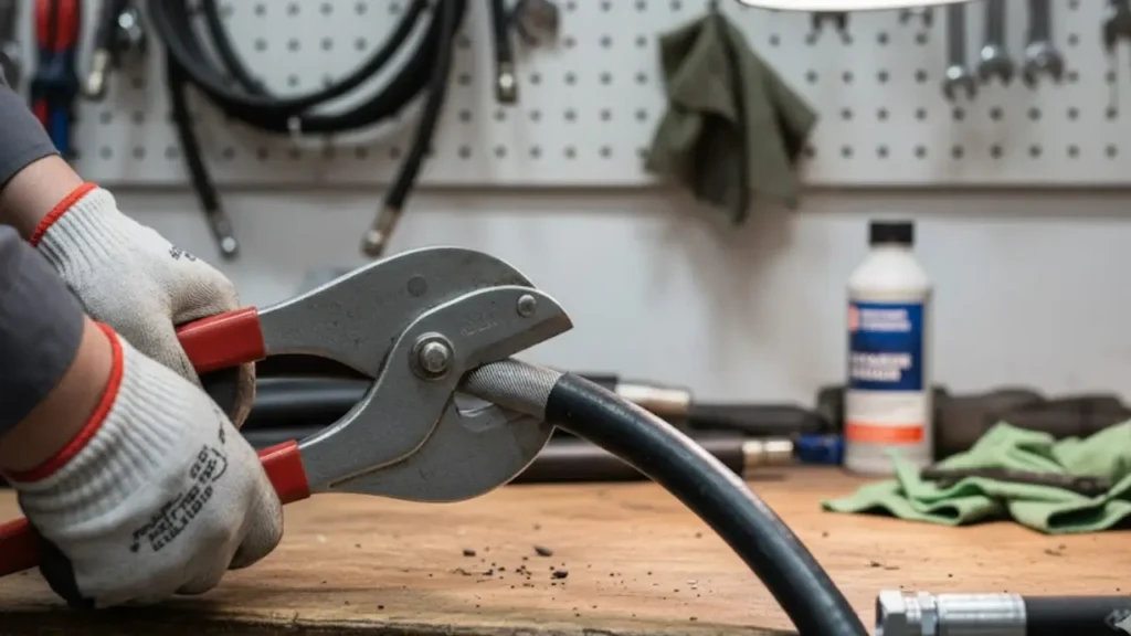 How to Cut Hydraulic Hose Properly? 1 cutting hydraulic hoses