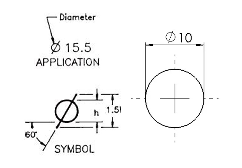 diameter symbol
