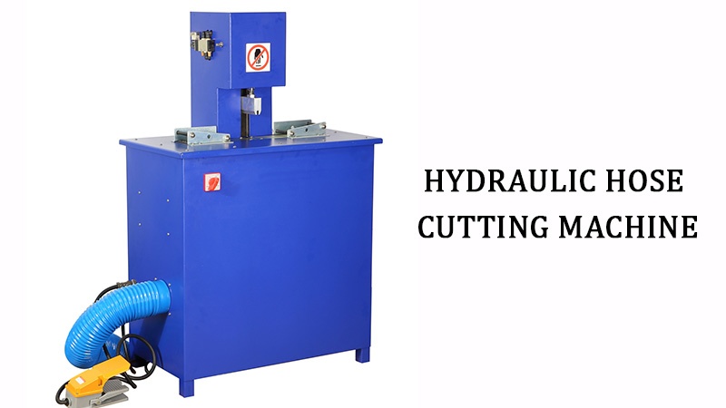 hydraulic hose cutting machine