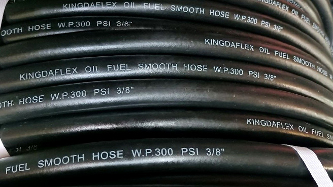 smooth oil hose