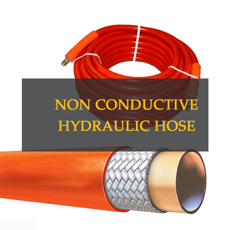 Non Conductive hydraulic hose
