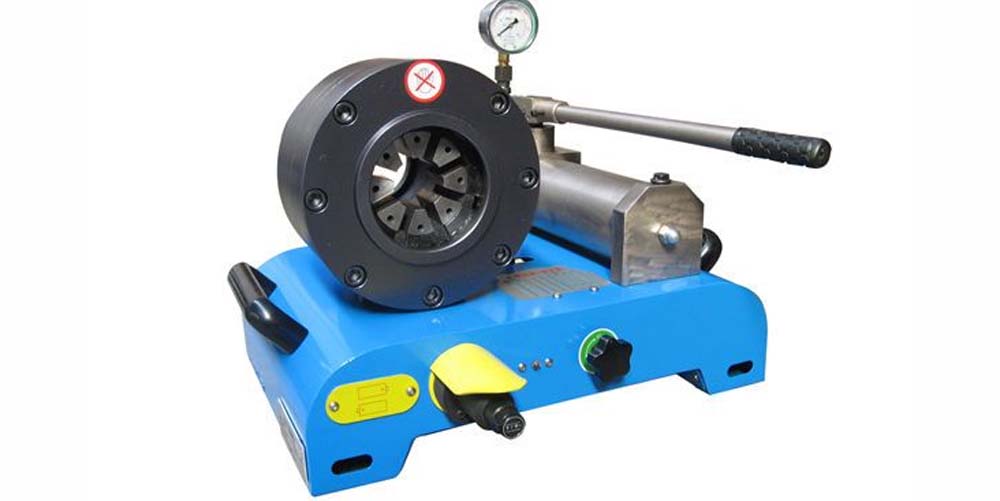 Máquina prensadora de mangueras hidráulicas personalizada