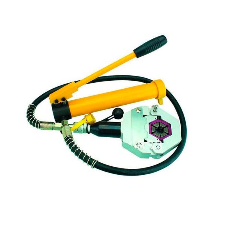 hand operated hydraulic hose crimper