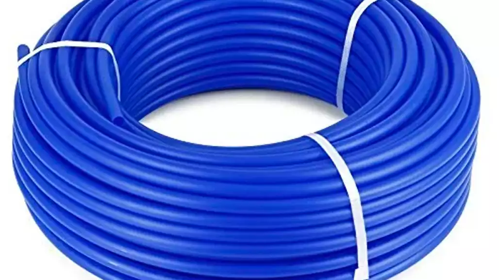 blue oxygen hose