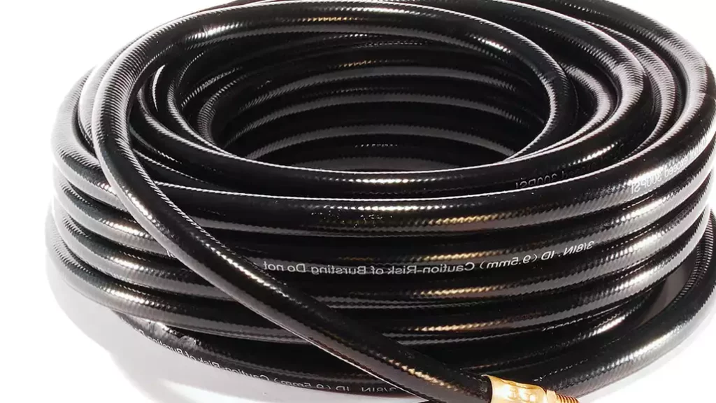 black pvc air hose
