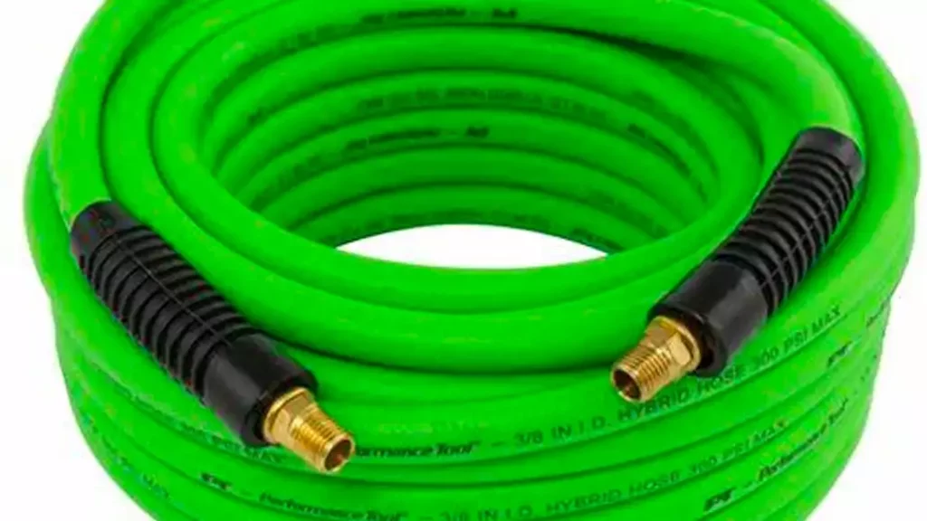 green pvc hose