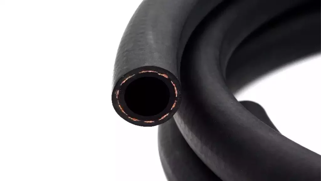 how textile braided hose made