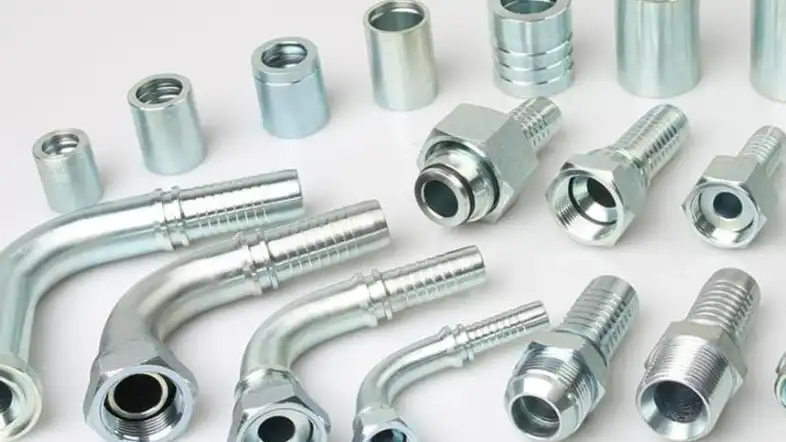types of hydraulic hose fitting