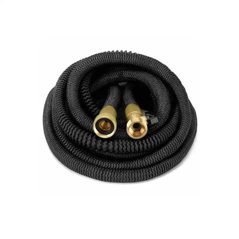 black expandable garden hose