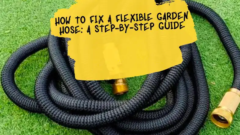 how to fix expandable garden hose