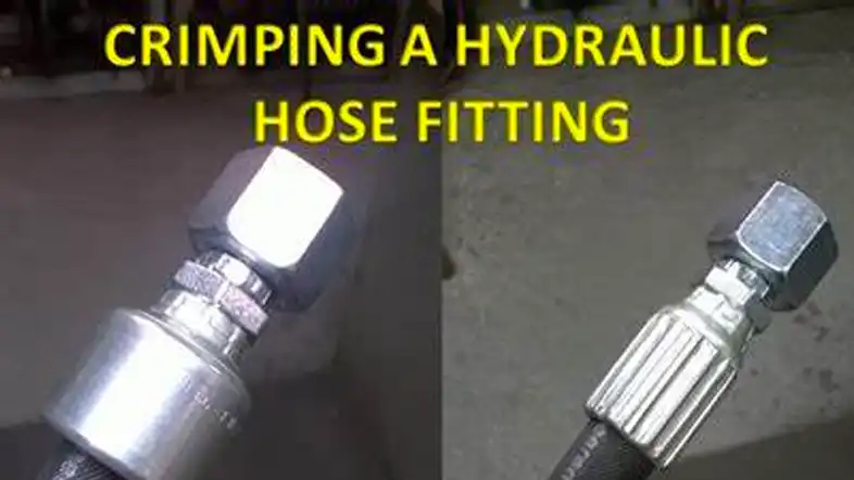 hydraulic hose crimping