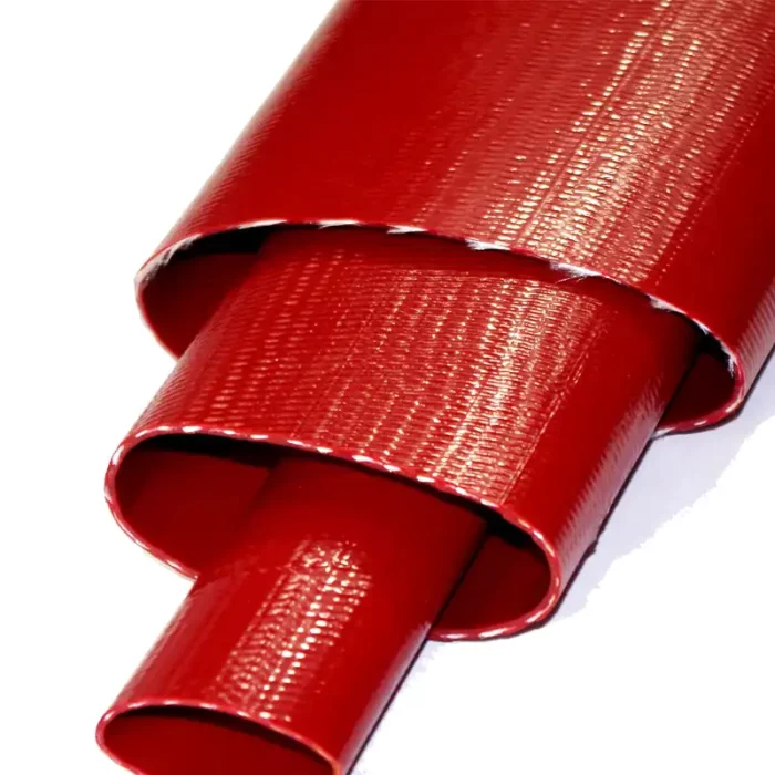 red pvc layflat hose