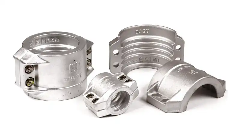 metal hydrualic hose clamps