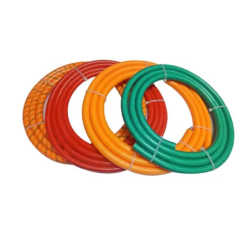 pvc spray hose with different colors