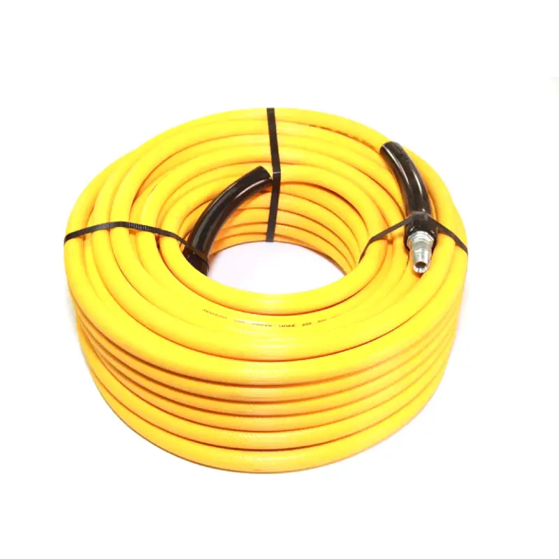 pvc spray hose yellow