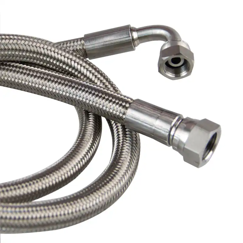 stainless steel braided ptfe hose