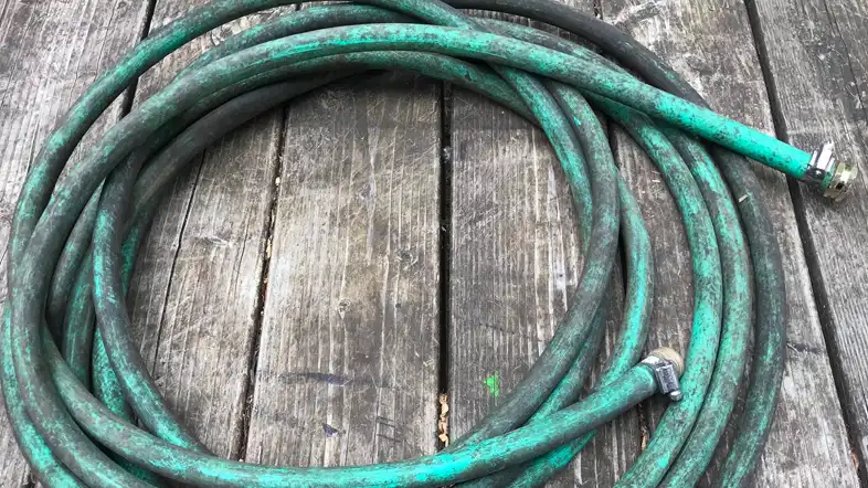 dirty garden hose