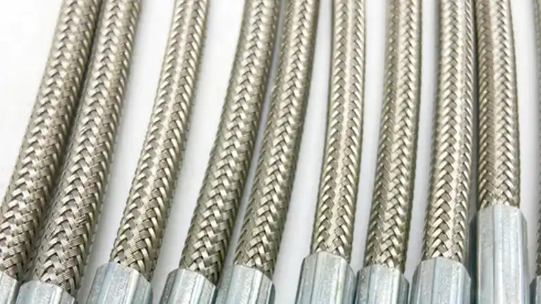 stainless steel braided hydraulic hoses