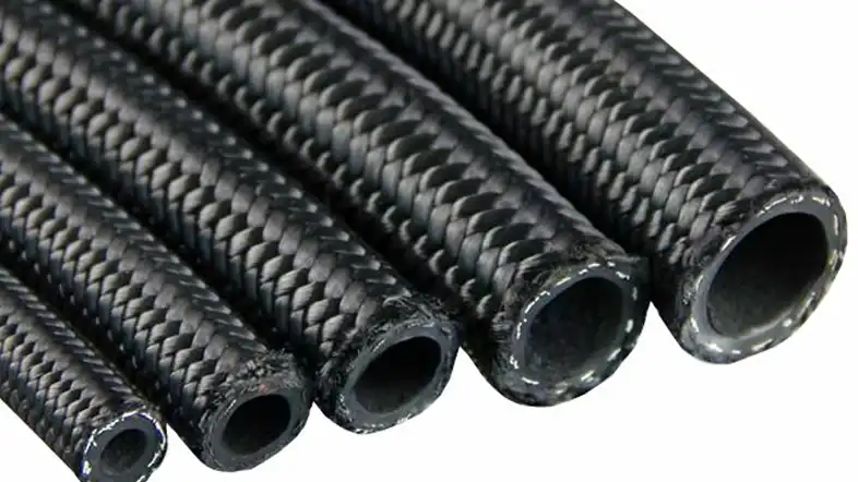 blackblack nylon braided hose