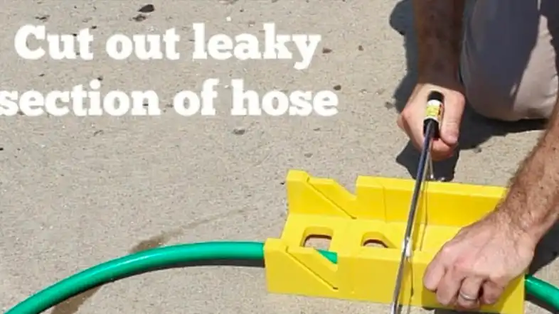 fix leaking garden hose