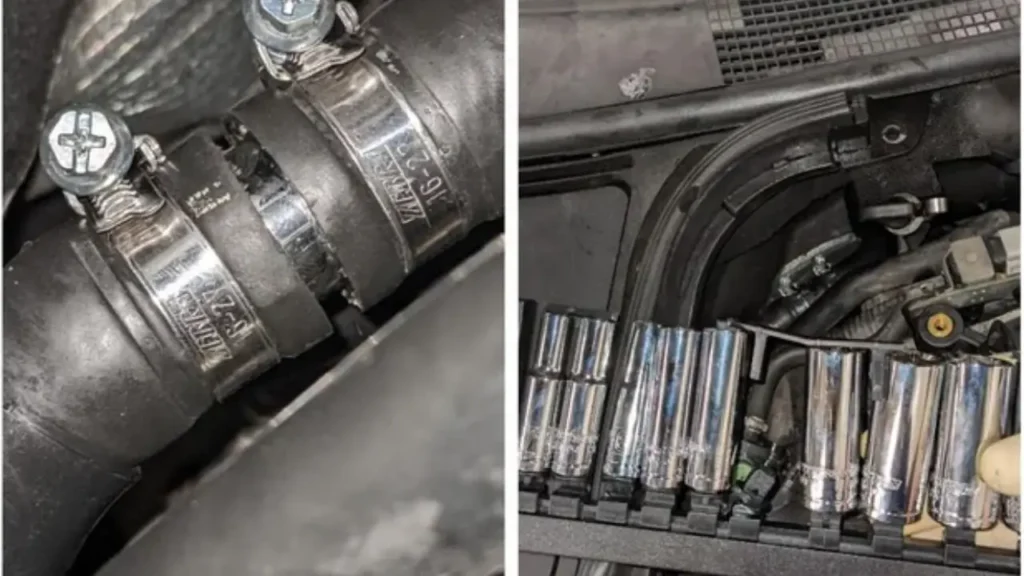 how to fix a blown out hose