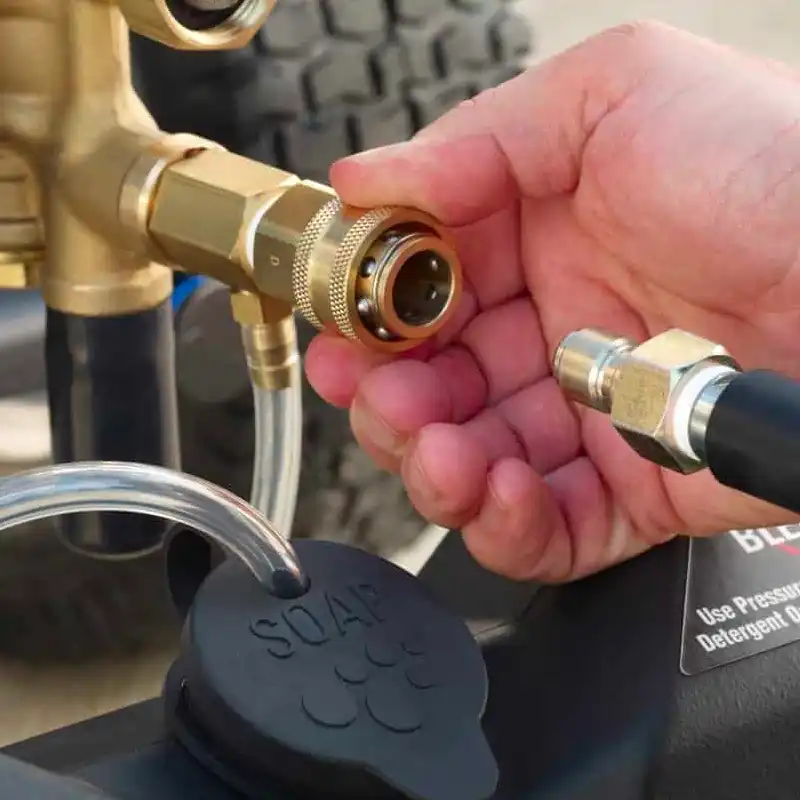 how to repair pressure washer hose