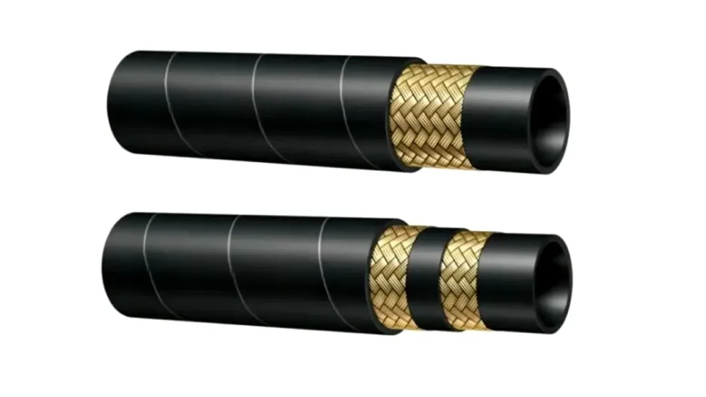 cost of a steel wire braid hydraulic hose