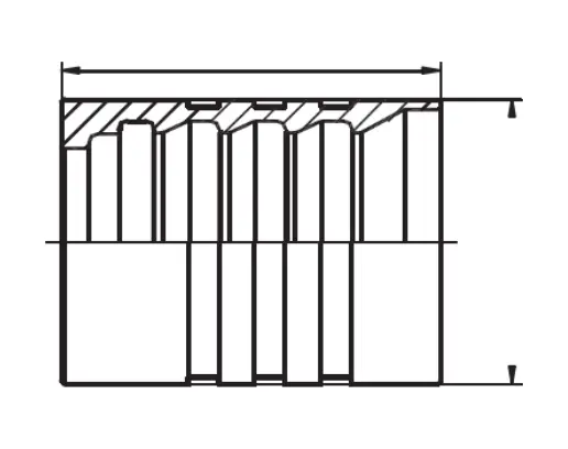 00402 hydraulic hose ferrule