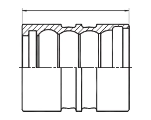 00405 hydraulic hose ferrule