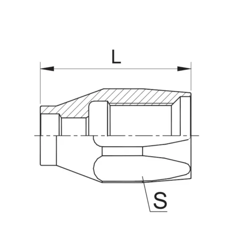 00518 Reusable Hose Fitting