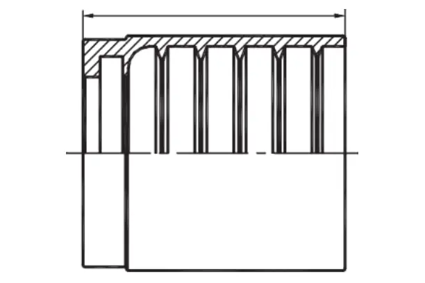 03310 hydraulic hose ferrule