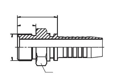 10311 hydraulic hose fitting