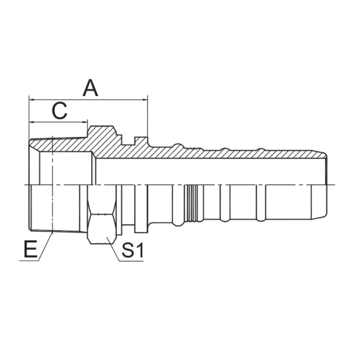 15613 interlock hose fitting