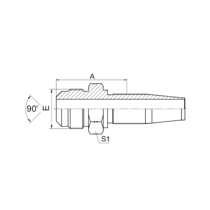 17818 R5 Reusable Hose Fitting