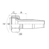 26718 R5T Reusable Hose Fitting