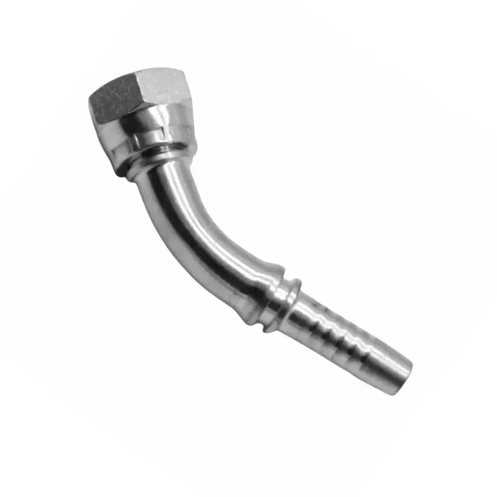 45 degree hydraulic hose elbow fitting