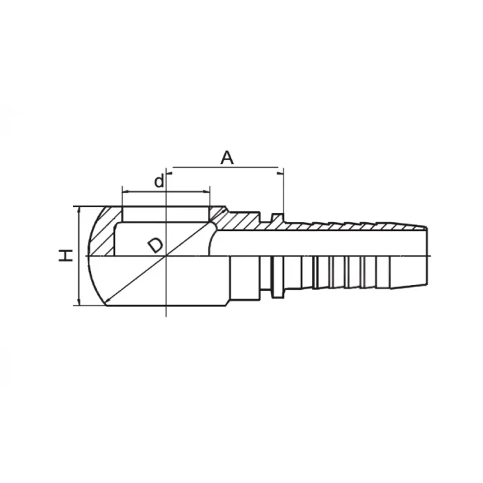 70011 hydraulic hose fittings