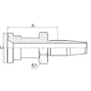 87318D R5 Reusable Hose Fitting