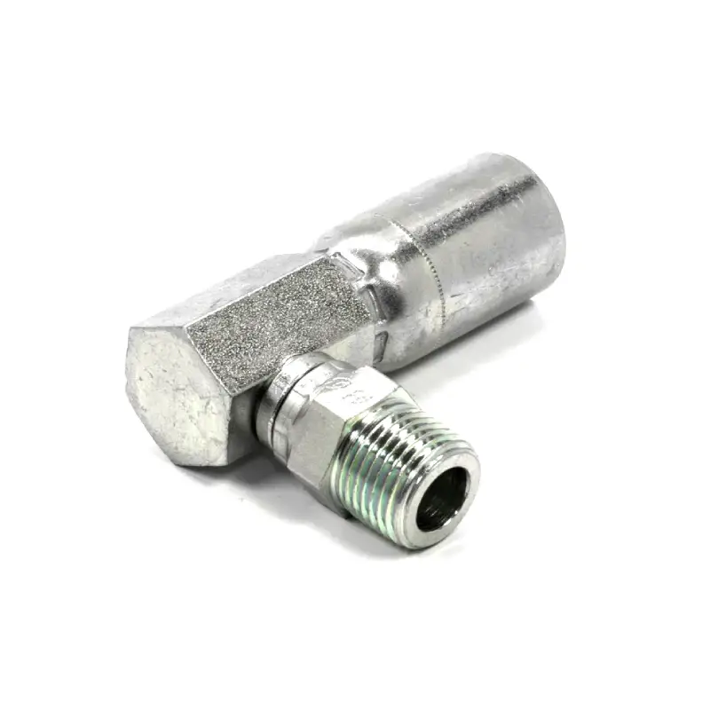 90 degree hydraulic hose fitting