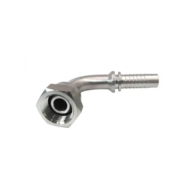 Stainless Steel Female Bsp 60 Degree Cone 90 Elbow Hose Fitting